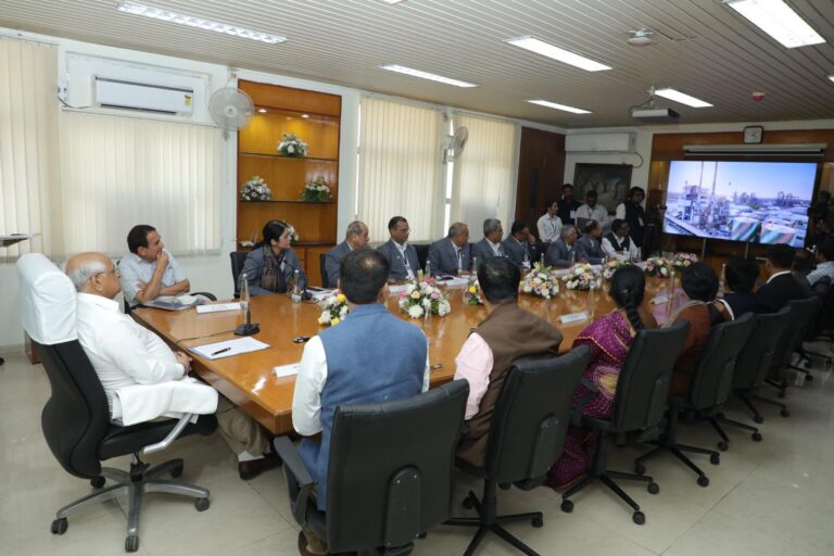CM Unveils India’s Largest Chlorotoluene Plant in Dahej