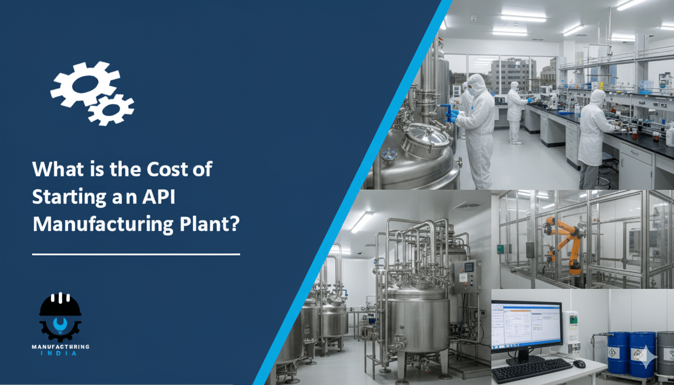 What is the Cost of Starting an API Manufacturing Plant: Step-by-Step Process