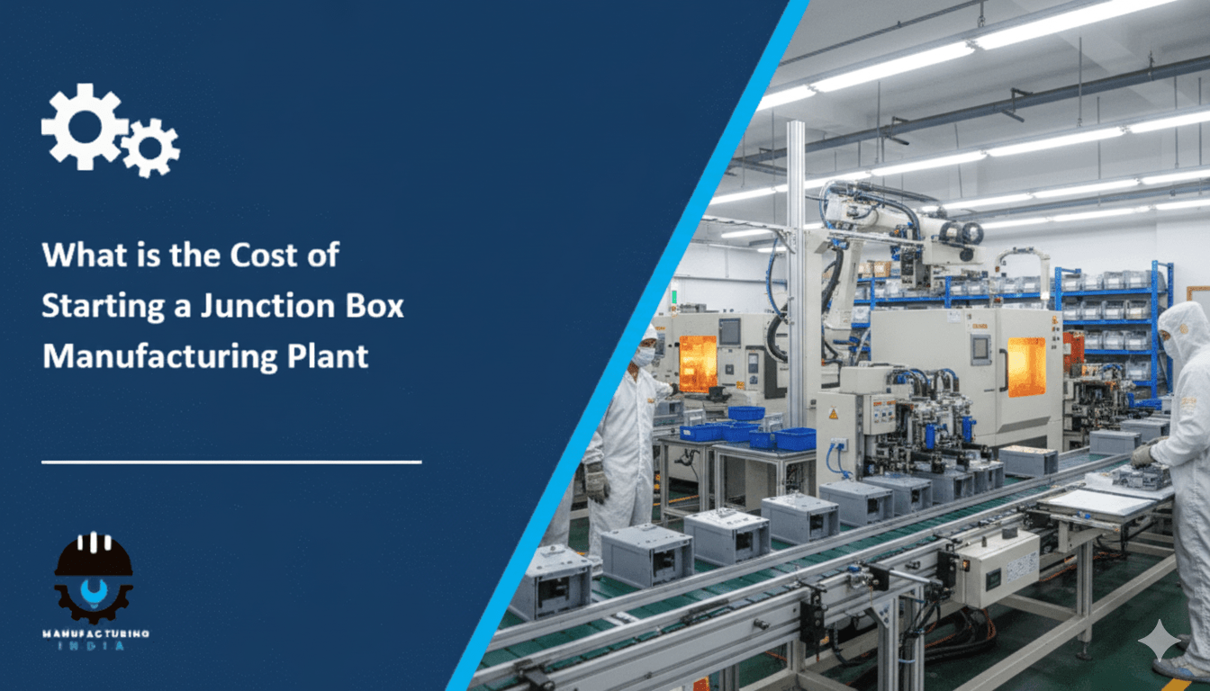What is the Cost of Starting a Junction Box Manufacturing Plant: Step-by-Step Process