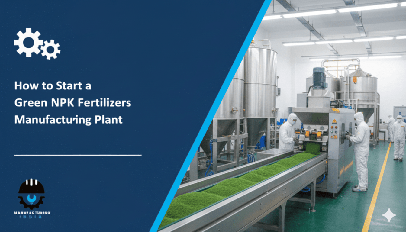 How to Start a Green NPK Fertilizers Manufacturing Plant: Step-by-Step Setup Guide