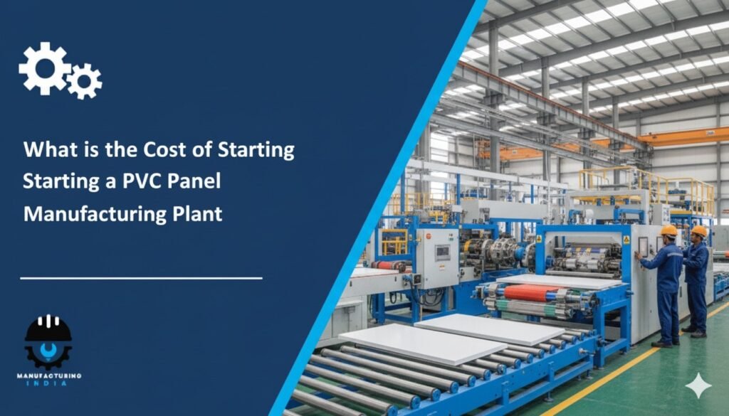 Cost of Starting a PVC Panel Manufacturing Plant | Investment