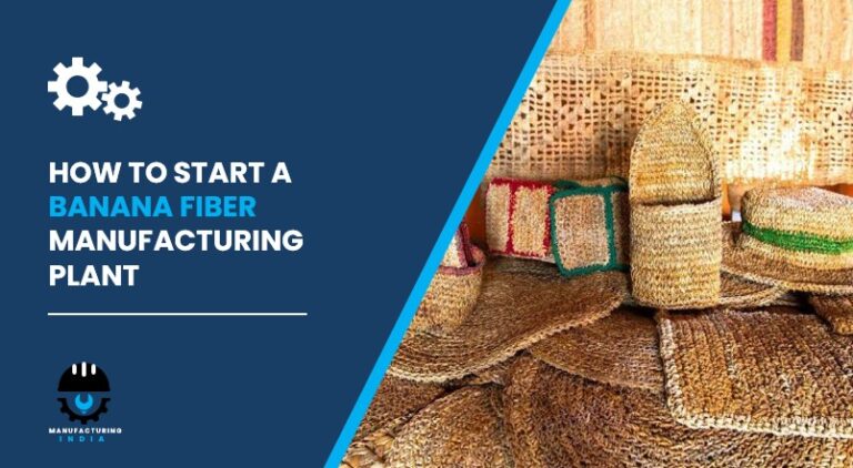 Banana Fiber Manufacturing Plant in india