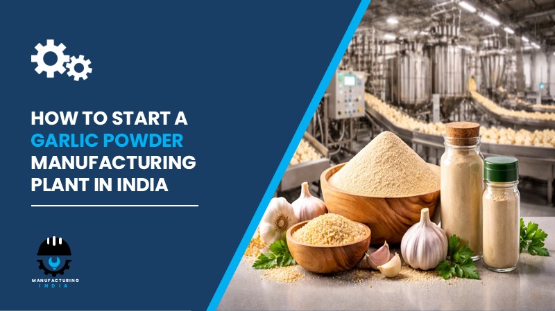 Garlic Powder Manufacturing Plant in India
