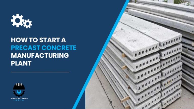 Precast Concrete Manufacturing Plant Cost 2026