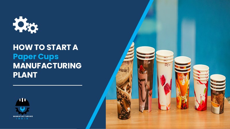 Paper Cups Manufacturing Plant in India