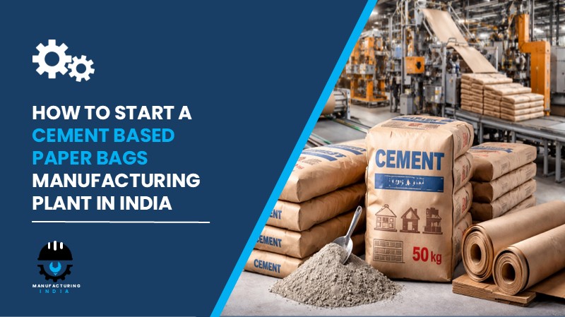 Cement Based Paper Bags Manufacturing Plant in India