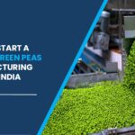 Frozen Green Peas Manufacturing Plant in India