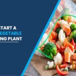 Frozen vegetable processing