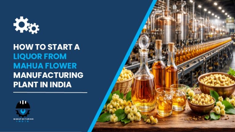 Liquor from Mahua Flower Manufacturing Plant in India