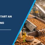 Almond processing plant