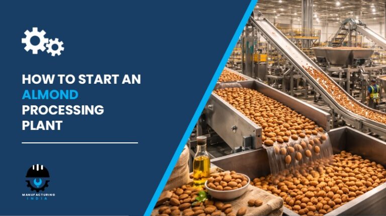 Almond processing plant