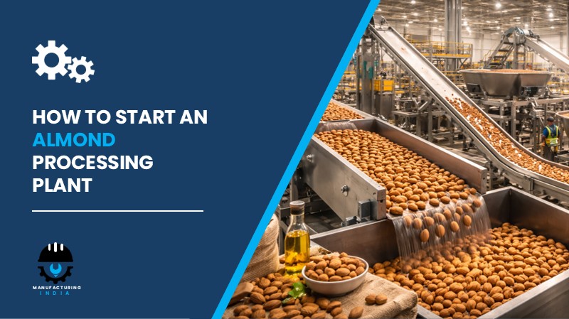 Almond processing plant