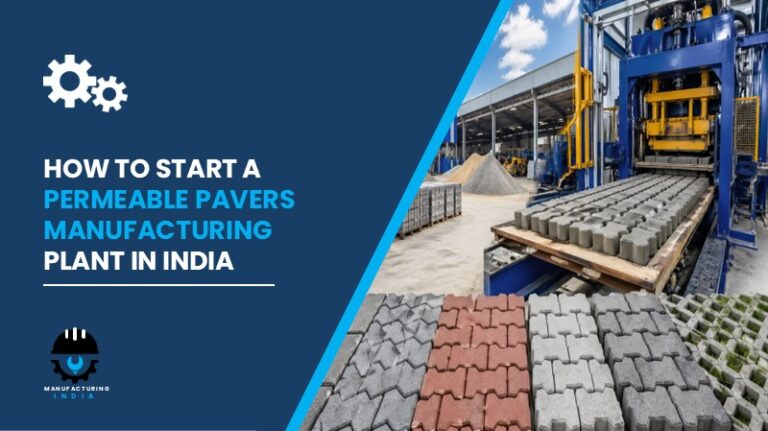 Permeable Pavers Manufacturing Plant