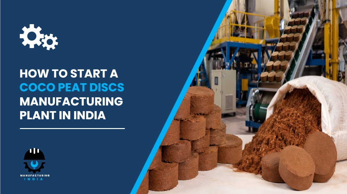 Coco Peat Discs Manufacturing Plant