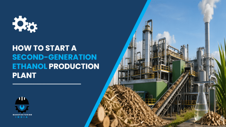 Second-Generation Ethanol Production Plant