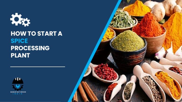 Spice Processing Plant Cost