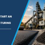 Asphalt manufacturing plant