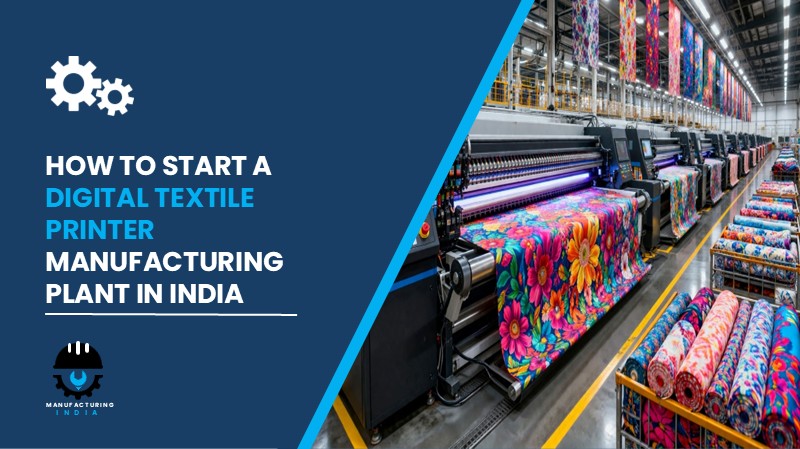 Digital Textile Printer Manufacturing Plant in India