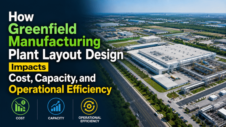 greenfield manufacturing plant layout design consulting India