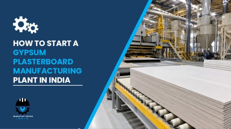 Gypsum Plasterboard Manufacturing Plant