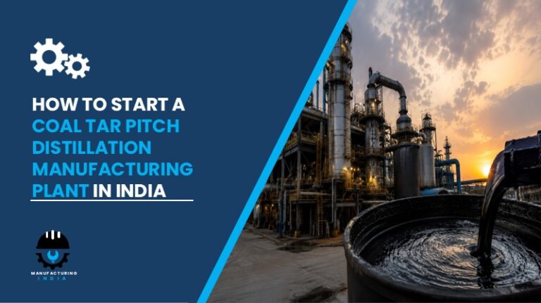 Coal Tar Pitch Distillation Manufacturing Plant Setup