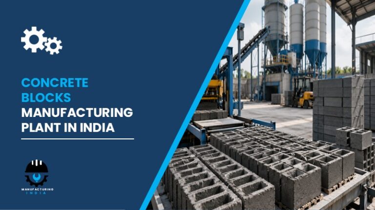 Concrete Blocks Manufacturing Plant in India
