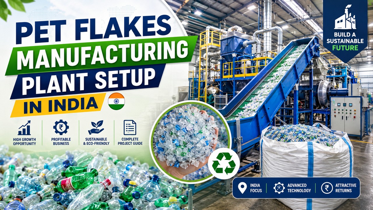 PET Flakes Manufacturing Plant