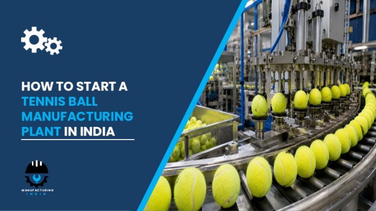 Tennis Ball Manufacturing Plant in India