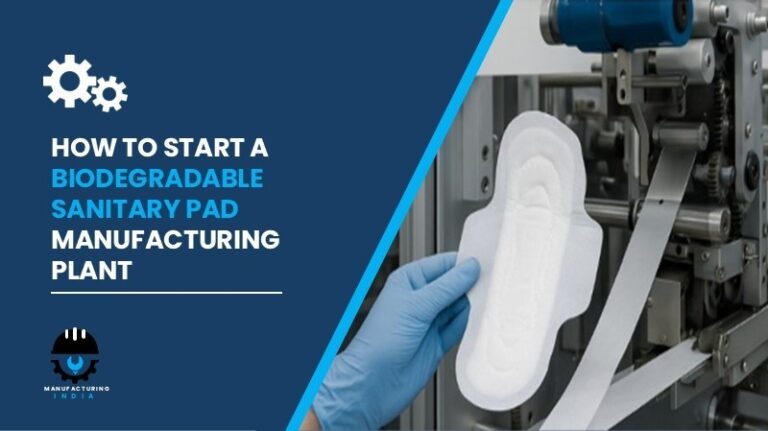 biodegradable sanitary pad plant setup