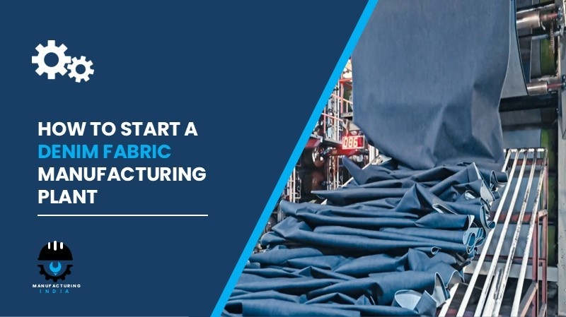 denim fabric manufacturing plant