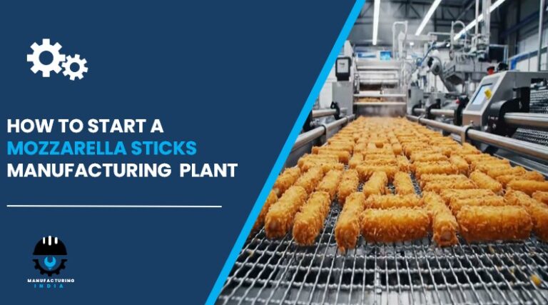 mozzarella sticks manufacturing plant in India