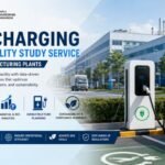 EV charging feasibility study service for manufacturing plants.