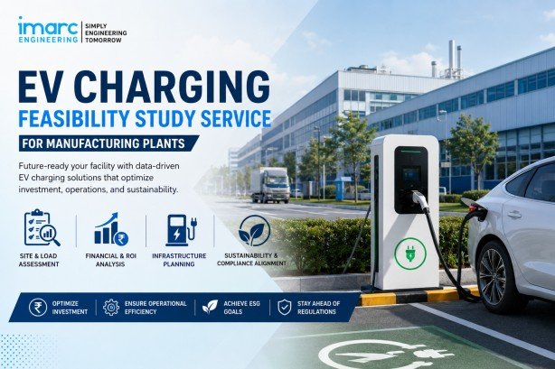 EV charging feasibility study service for manufacturing plants.