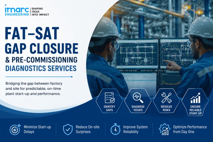 FAT–SAT gap closure and pre-commissioning diagnostics services