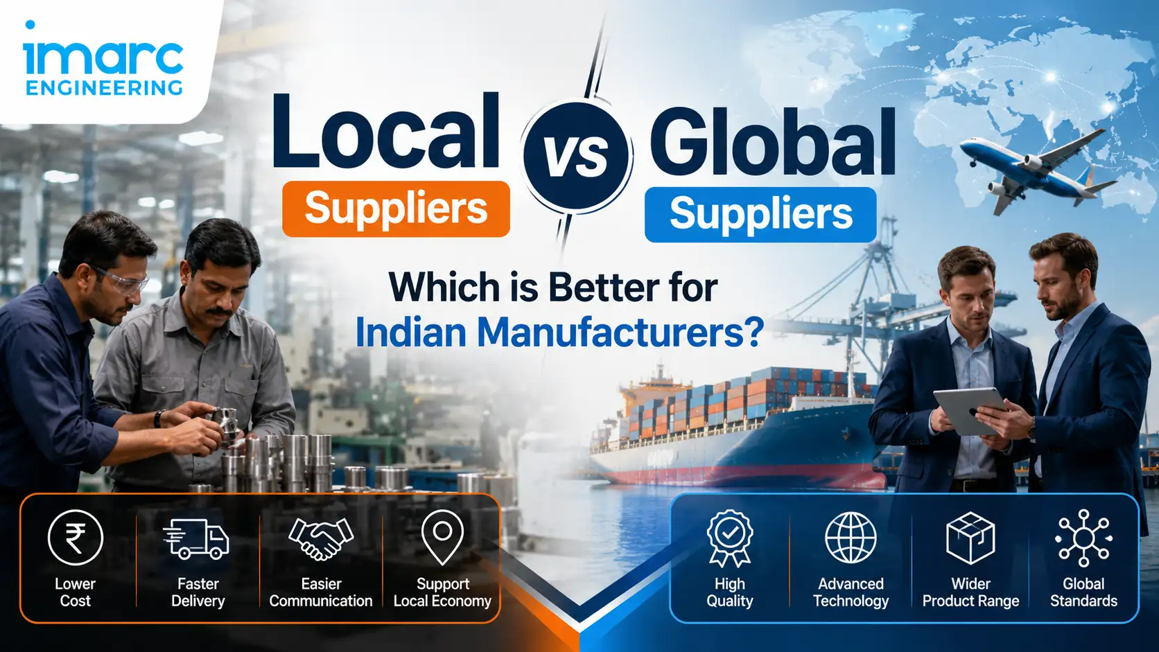 Local vs global suppliers