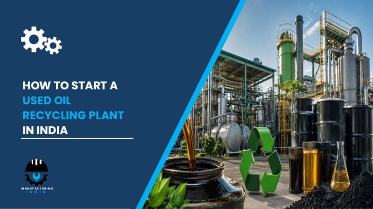 Used Oil Recycling Plant Setup