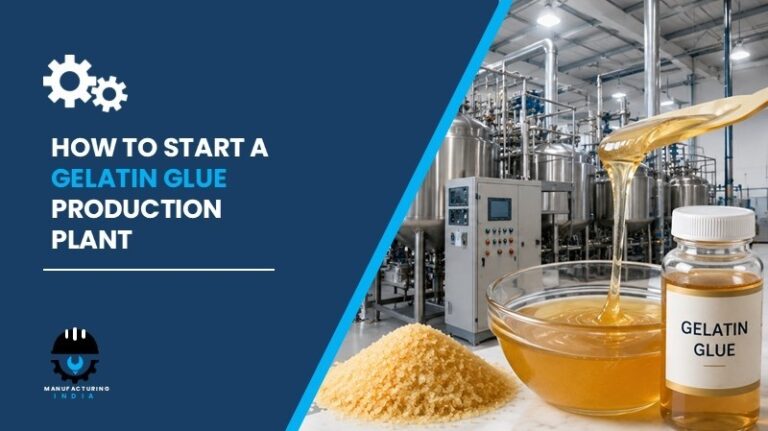 gelatin glue production plant setup
