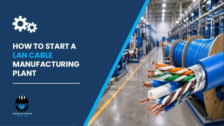 lan cable manufacturing plant setup
