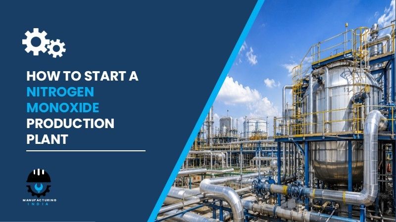 nitrogen monoxide production plant setup