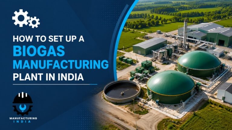 Biogas Manufacturing Plant Setup Cost