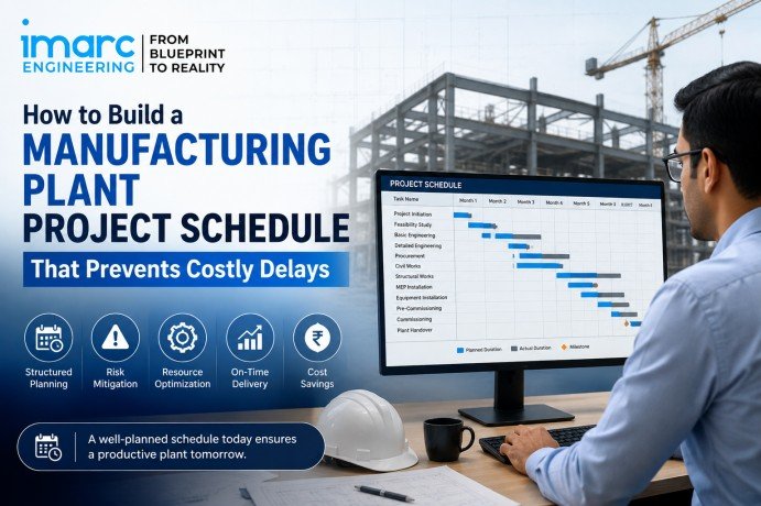 Manufacturing Plant Project Schedule