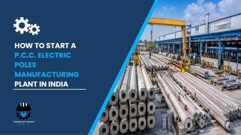 P.C.C. Electric Poles Manufacturing Plant Setup