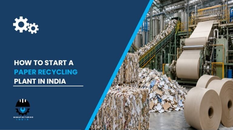 Paper Recycling Plant Setup