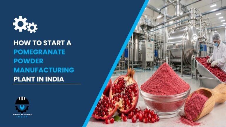 Pomegranate Powder Manufacturing Plant Setup