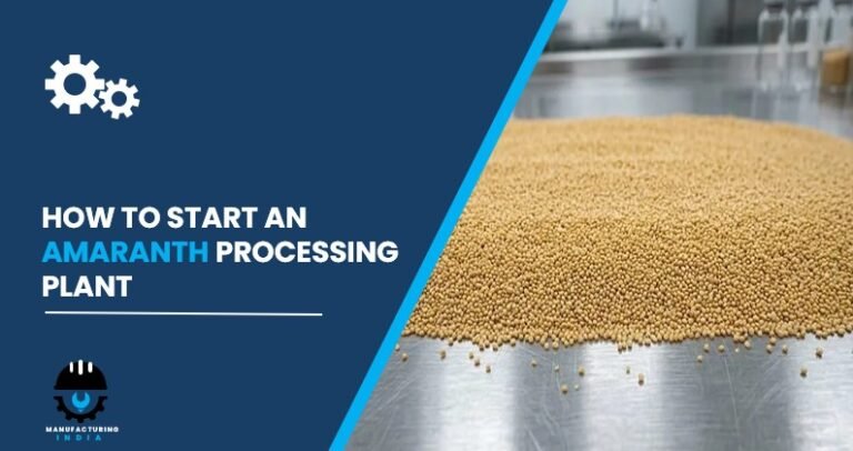 amaranth processing plant in India