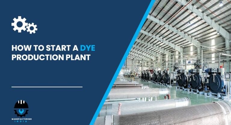 dye production plant in India