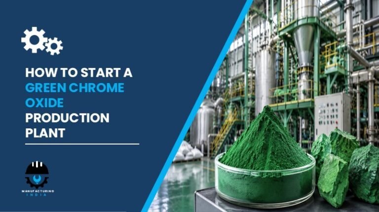 green chrome oxide production plant setup
