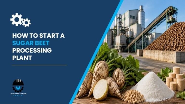 sugar beet processing plant setup
