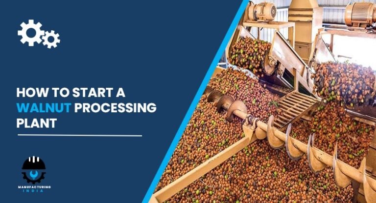 walnut processing plant in India