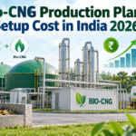 bio-cng production plant setup cost in india